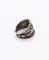 Silver Plated with Polymer Clay Inlay Statement Ring product 2
